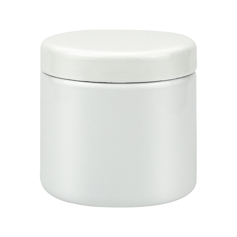 10 cm emalia słoik herbaty