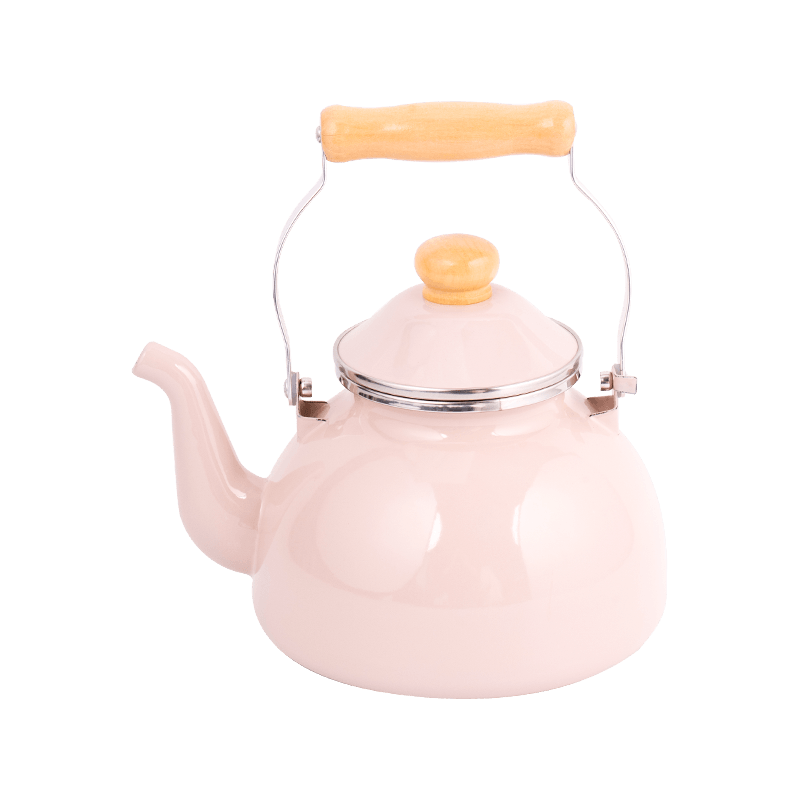 TK509 Enamel Tea Kettle do kuchenki indukcyjnej