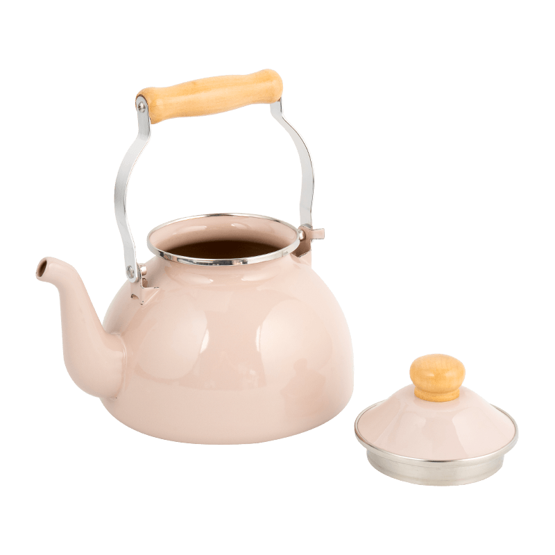 TK509 Enamel Tea Kettle do kuchenki indukcyjnej