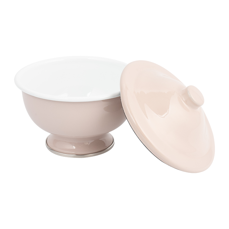 Zatrzymał miskę z lidded