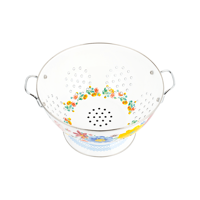 A vintage emalia owocowy