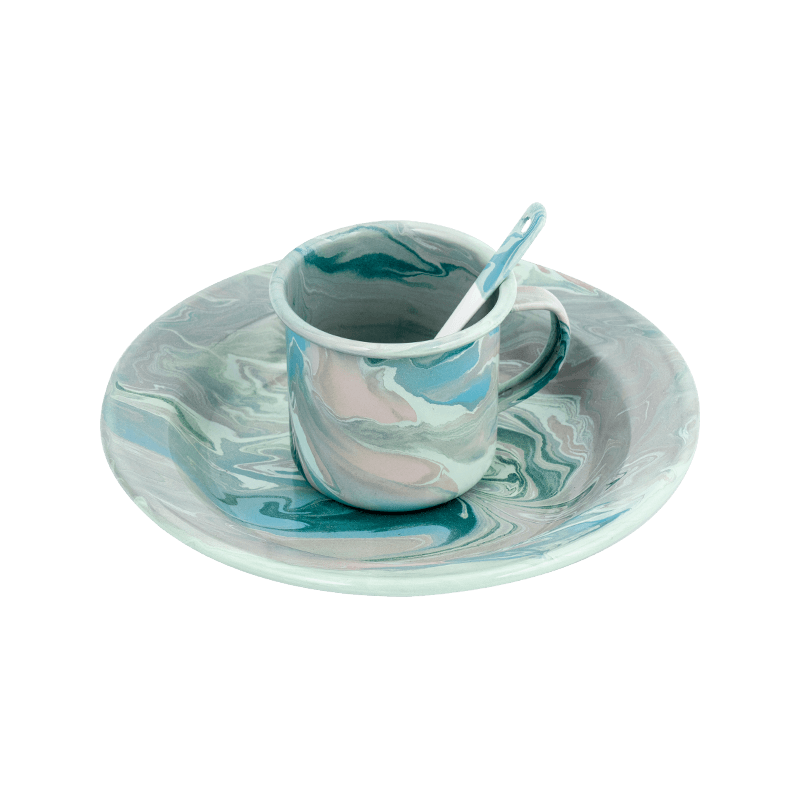 Europejski zestaw czajników kwiecistej Europejski zestaw czajników kwiecistej