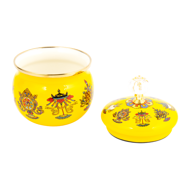 9 cm szkliwa słoik cukrowy