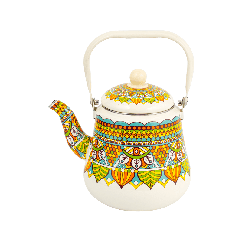 TK507 Enamel Piezel Kettle